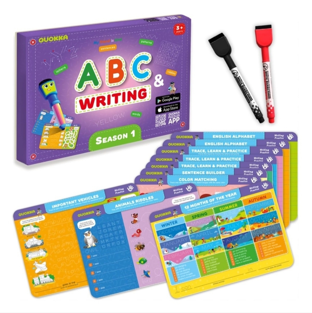 Quokka ABC PRESCHOOL‎ LEARNING ACTIVITIES GAMES Dry Erase Season 1